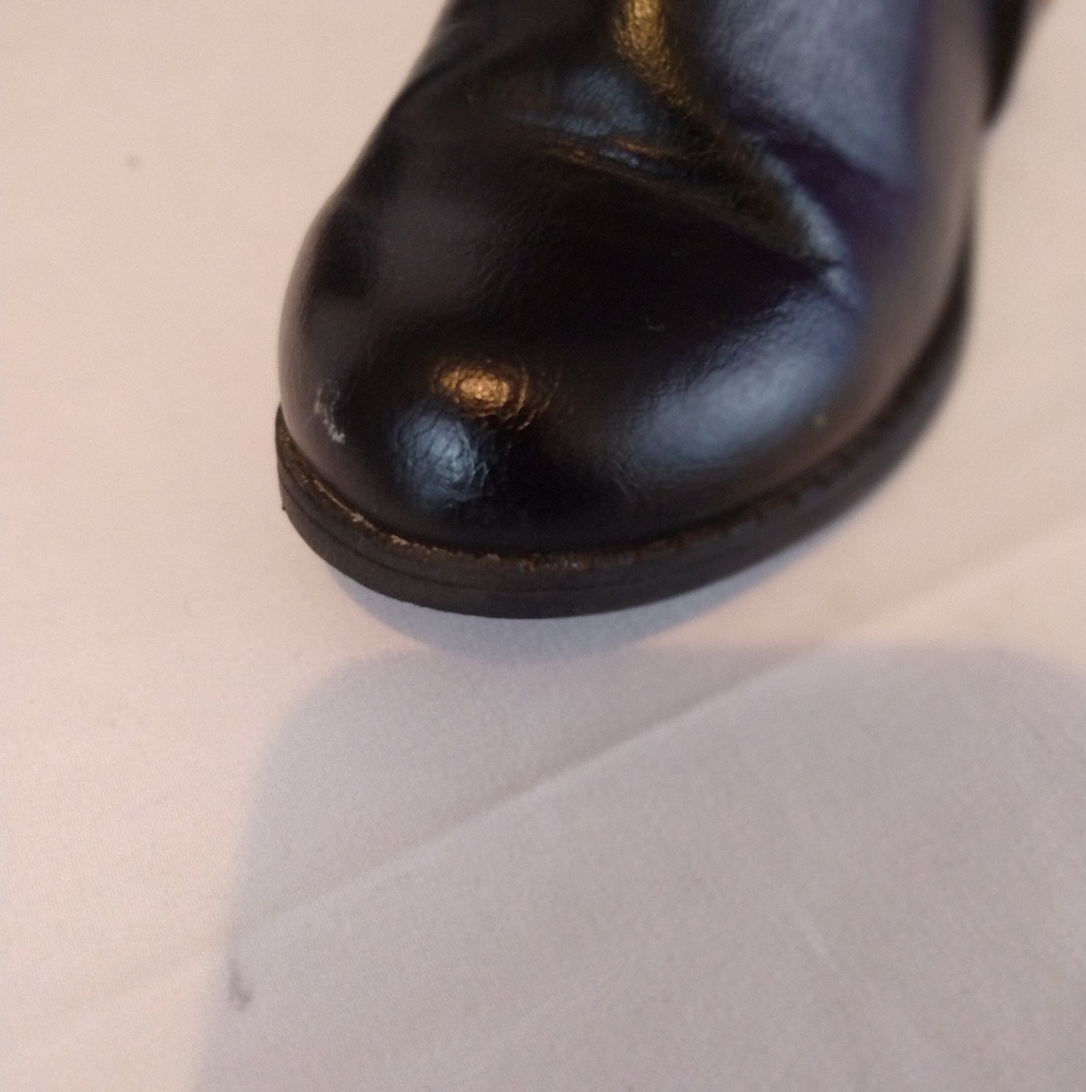 Piper Black Studded Riding Boot - Picture 2 of 14